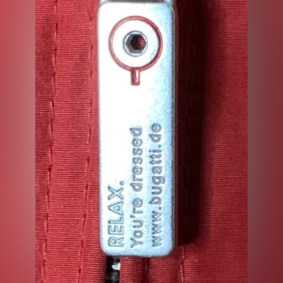 Bugatti - Red Bomber / Wind Breaker Style Jacket With Double Layer Pockets 44R - Picture 4 of 9